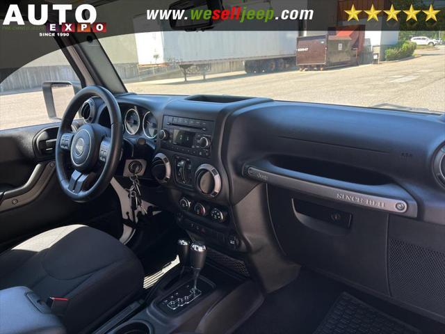 used 2015 Jeep Wrangler Unlimited car, priced at $20,995