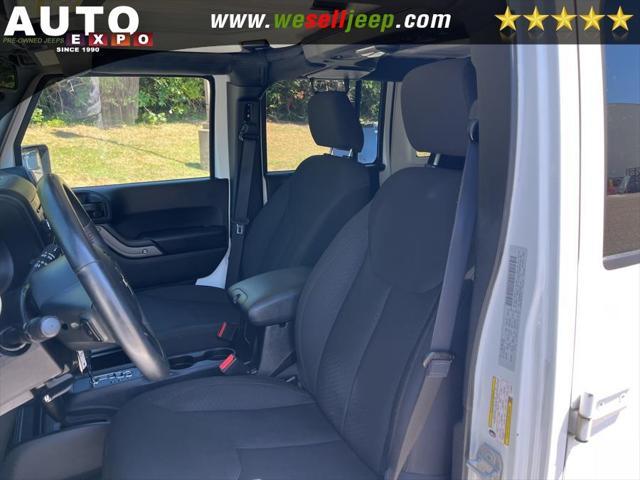 used 2015 Jeep Wrangler Unlimited car, priced at $16,995