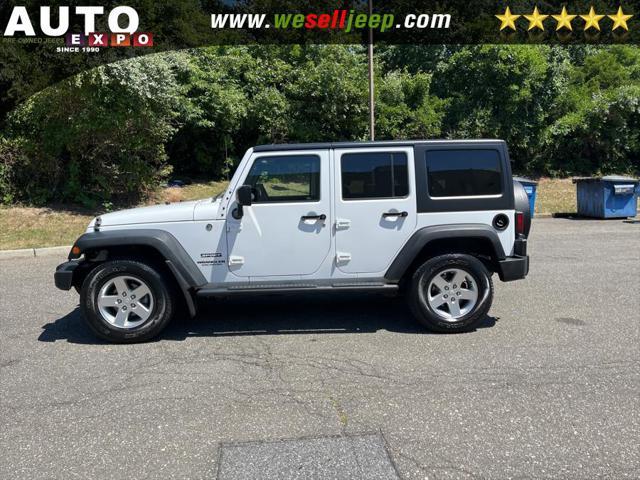 used 2015 Jeep Wrangler Unlimited car, priced at $20,995