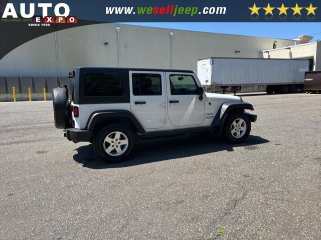 used 2015 Jeep Wrangler Unlimited car, priced at $20,995