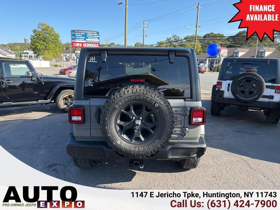 used 2021 Jeep Wrangler car, priced at $22,995
