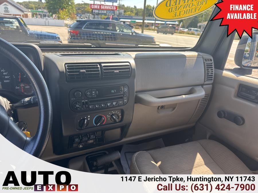 used 2004 Jeep Wrangler car, priced at $10,995