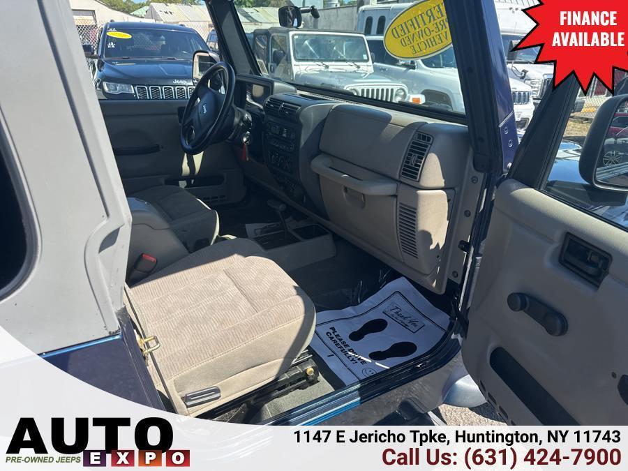 used 2004 Jeep Wrangler car, priced at $10,995