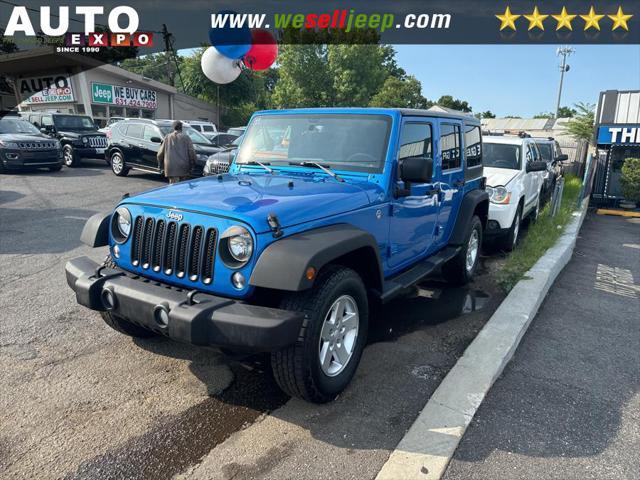 used 2016 Jeep Wrangler Unlimited car, priced at $18,495