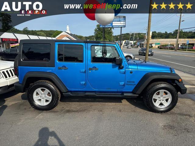 used 2016 Jeep Wrangler Unlimited car, priced at $18,495