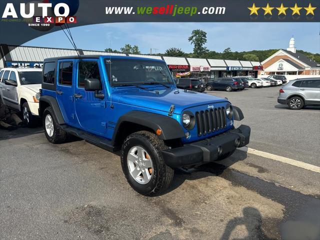 used 2016 Jeep Wrangler Unlimited car, priced at $18,495