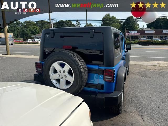 used 2016 Jeep Wrangler Unlimited car, priced at $18,495