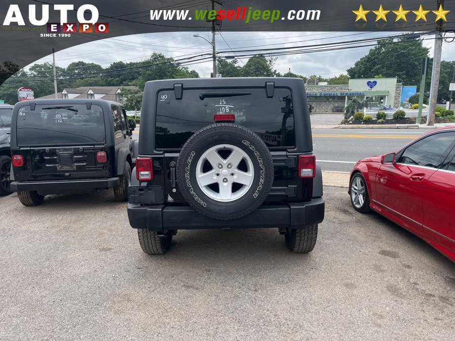 used 2015 Jeep Wrangler Unlimited car, priced at $15,995