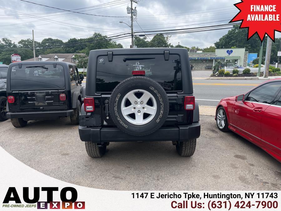 used 2015 Jeep Wrangler Unlimited car, priced at $11,995