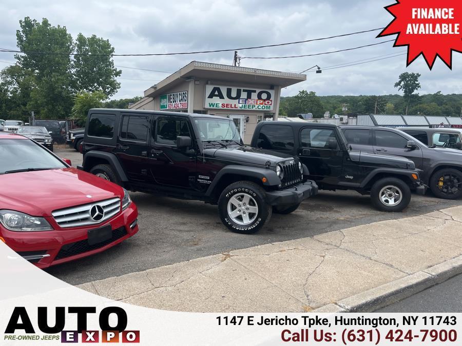 used 2015 Jeep Wrangler Unlimited car, priced at $11,995