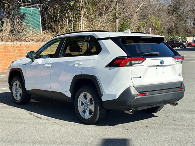 used 2021 Toyota RAV4 Hybrid car, priced at $30,500