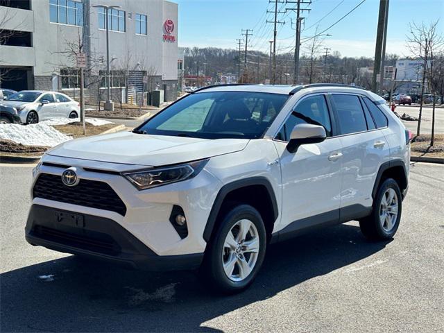 used 2021 Toyota RAV4 Hybrid car, priced at $30,500