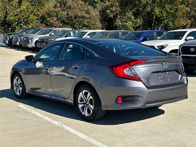 used 2018 Honda Civic car, priced at $18,500