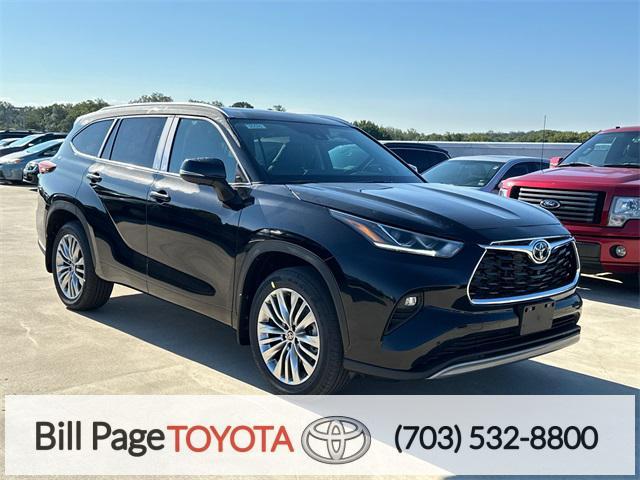 new 2025 Toyota Highlander car, priced at $54,688