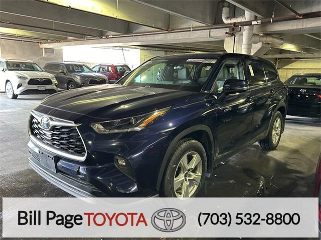 used 2021 Toyota Highlander Hybrid car, priced at $35,500