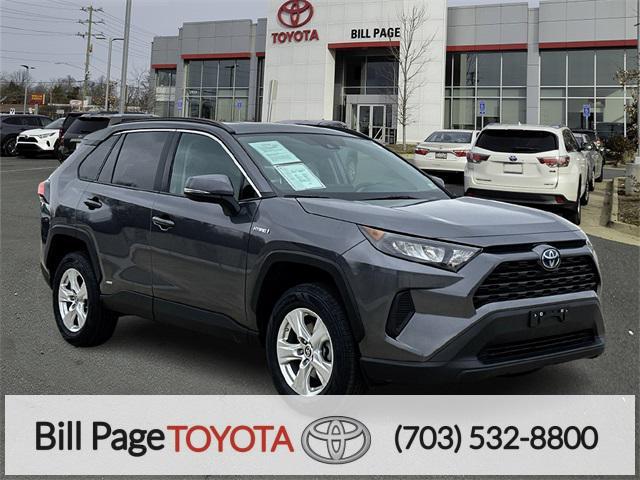 used 2021 Toyota RAV4 Hybrid car, priced at $29,427