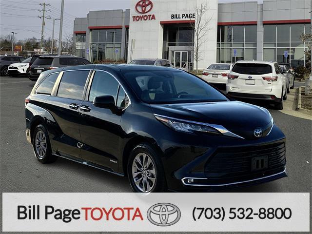 used 2021 Toyota Sienna car, priced at $33,296