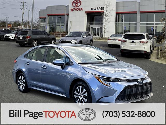 used 2021 Toyota Corolla Hybrid car, priced at $19,147