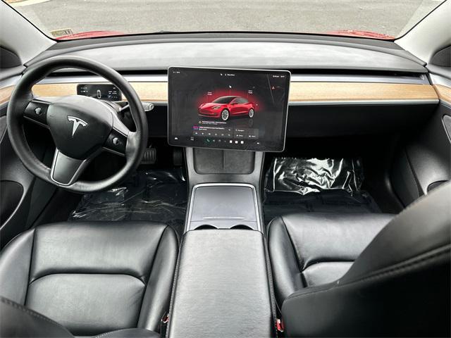 used 2022 Tesla Model 3 car, priced at $21,500