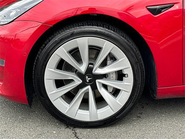 used 2022 Tesla Model 3 car, priced at $21,500