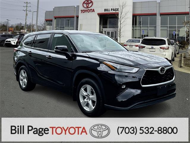 used 2024 Toyota Highlander car, priced at $38,500