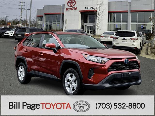 used 2021 Toyota RAV4 Hybrid car, priced at $26,995