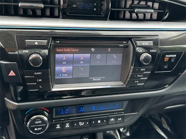 used 2015 Toyota Corolla car, priced at $12,375