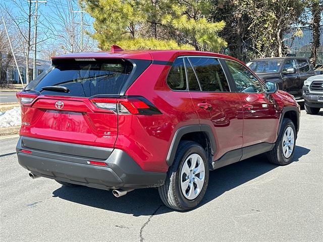 used 2022 Toyota RAV4 car, priced at $24,491