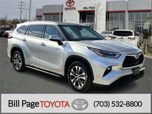 used 2021 Toyota Highlander Hybrid car, priced at $31,853