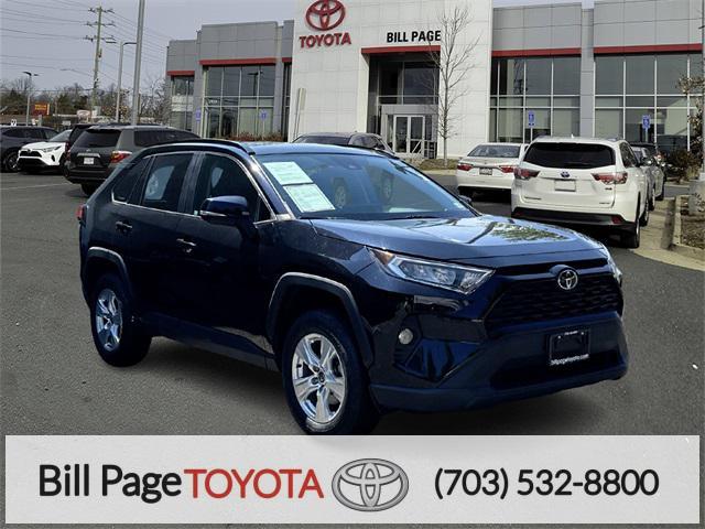 used 2021 Toyota RAV4 car, priced at $28,705