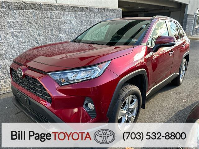 used 2021 Toyota RAV4 car, priced at $28,000