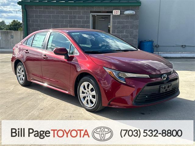 new 2026 Toyota Corolla car, priced at $24,704
