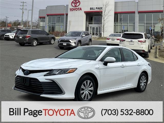 used 2021 Toyota Camry Hybrid car, priced at $23,500