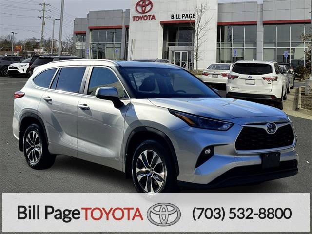 used 2023 Toyota Highlander Hybrid car, priced at $46,429