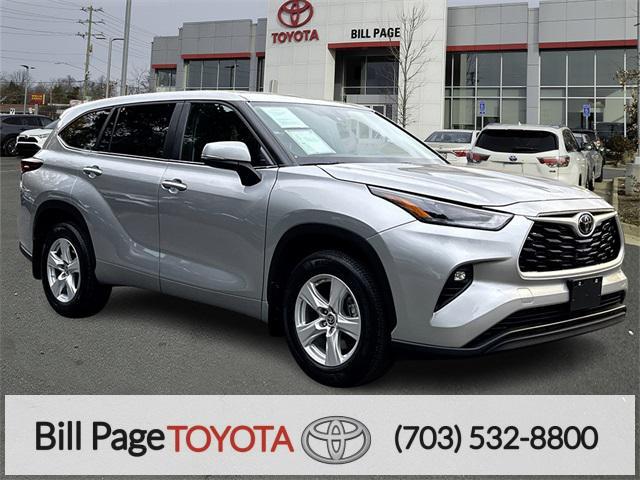 used 2024 Toyota Highlander car, priced at $35,749