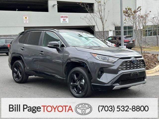 used 2021 Toyota RAV4 Hybrid car, priced at $28,912