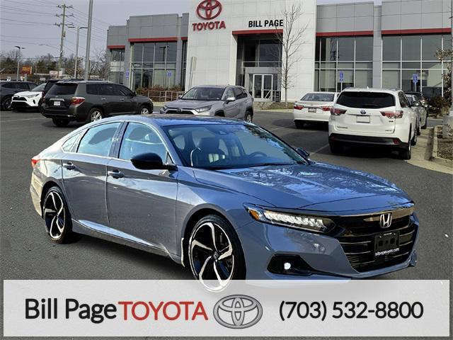 used 2021 Honda Accord car, priced at $25,995