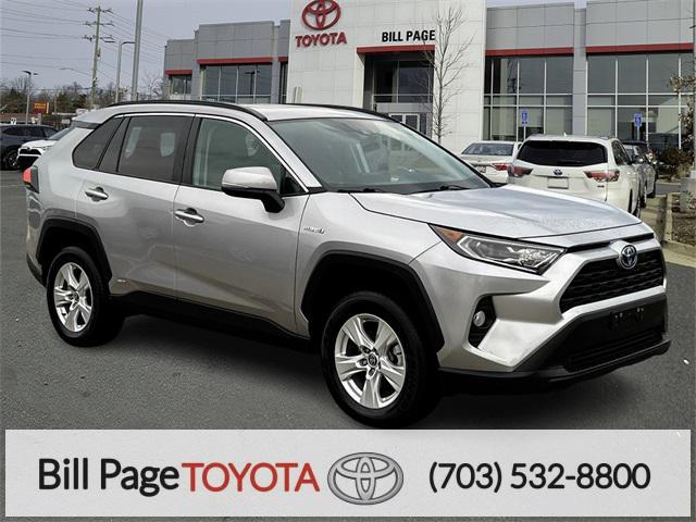 used 2021 Toyota RAV4 Hybrid car, priced at $31,500