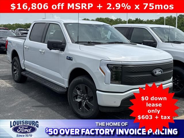 new 2025 Ford F-150 Lightning car, priced at $54,384