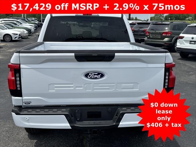 new 2025 Ford F-150 Lightning car, priced at $49,176