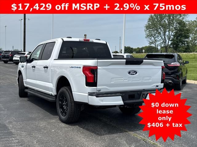 new 2025 Ford F-150 Lightning car, priced at $49,176