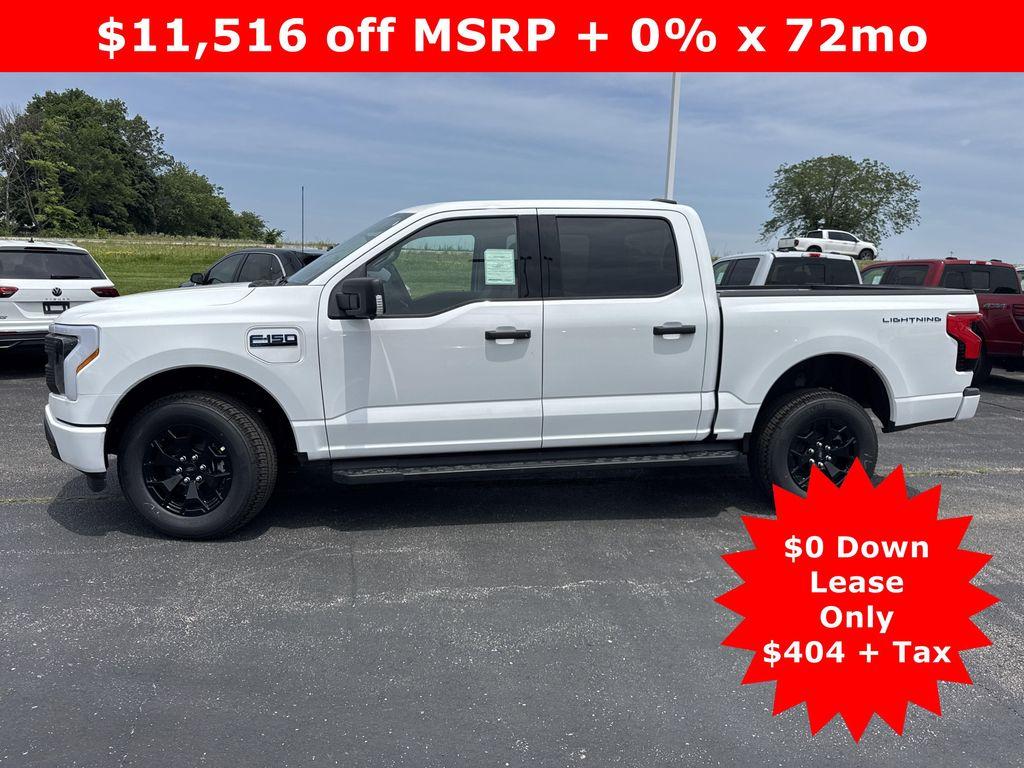 new 2025 Ford F-150 Lightning car, priced at $55,089