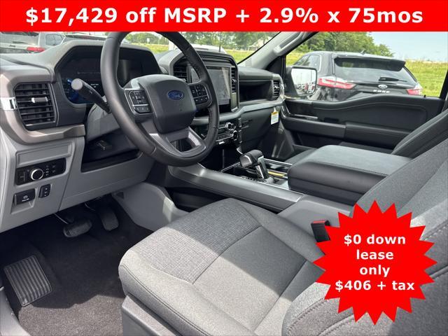 new 2025 Ford F-150 Lightning car, priced at $49,176