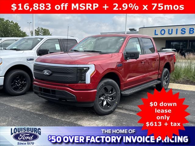 new 2025 Ford F-150 Lightning car, priced at $55,232