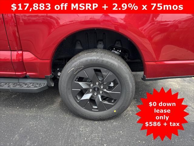 new 2025 Ford F-150 Lightning car, priced at $54,232