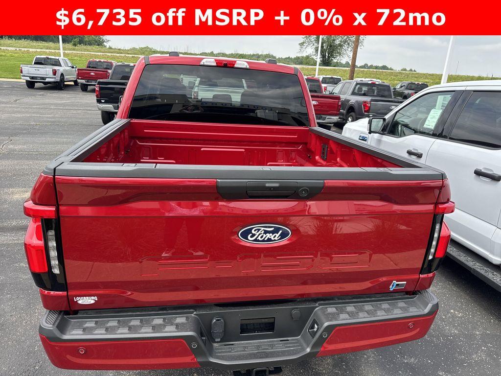 new 2025 Ford F-150 Lightning car, priced at $65,380