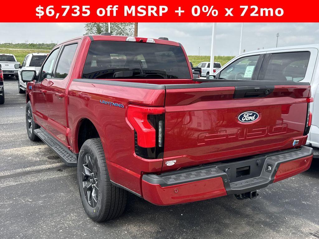 new 2025 Ford F-150 Lightning car, priced at $65,380