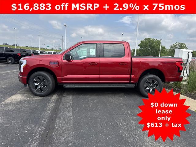 new 2025 Ford F-150 Lightning car, priced at $54,232