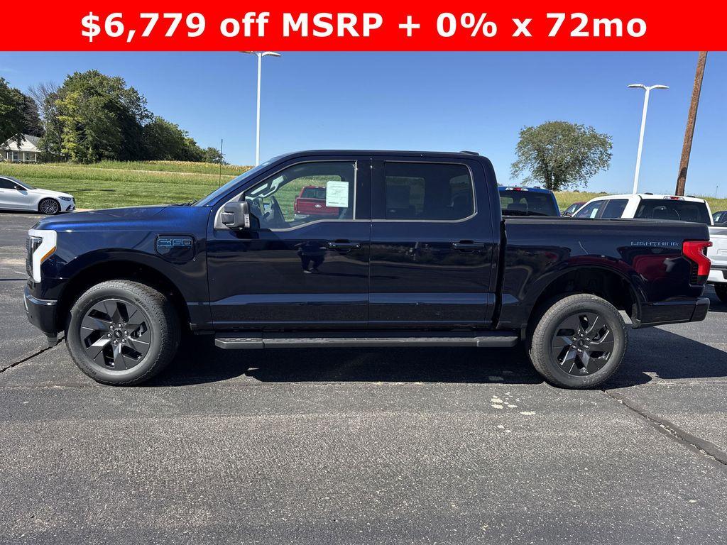 new 2025 Ford F-150 Lightning car, priced at $66,386