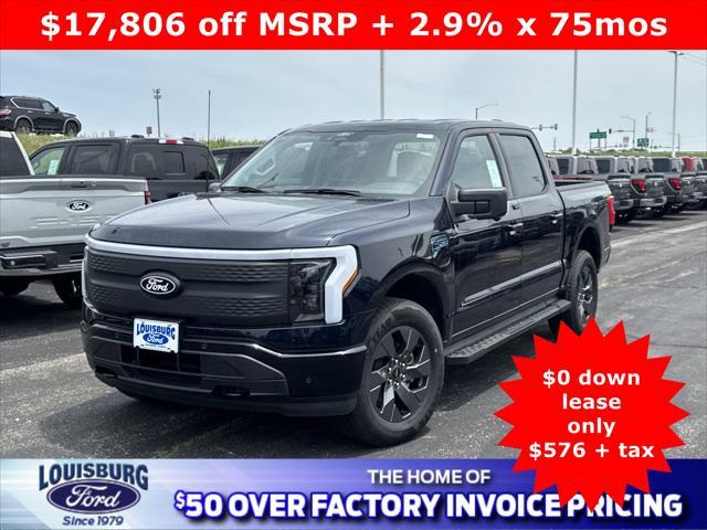 new 2025 Ford F-150 Lightning car, priced at $53,384